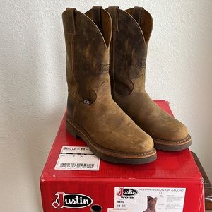 Justin work boots